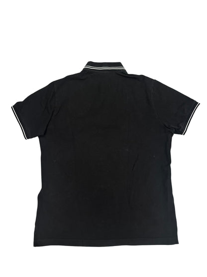 Stone Island Polo Shirt Schwarz Weiß M Slim Fit
