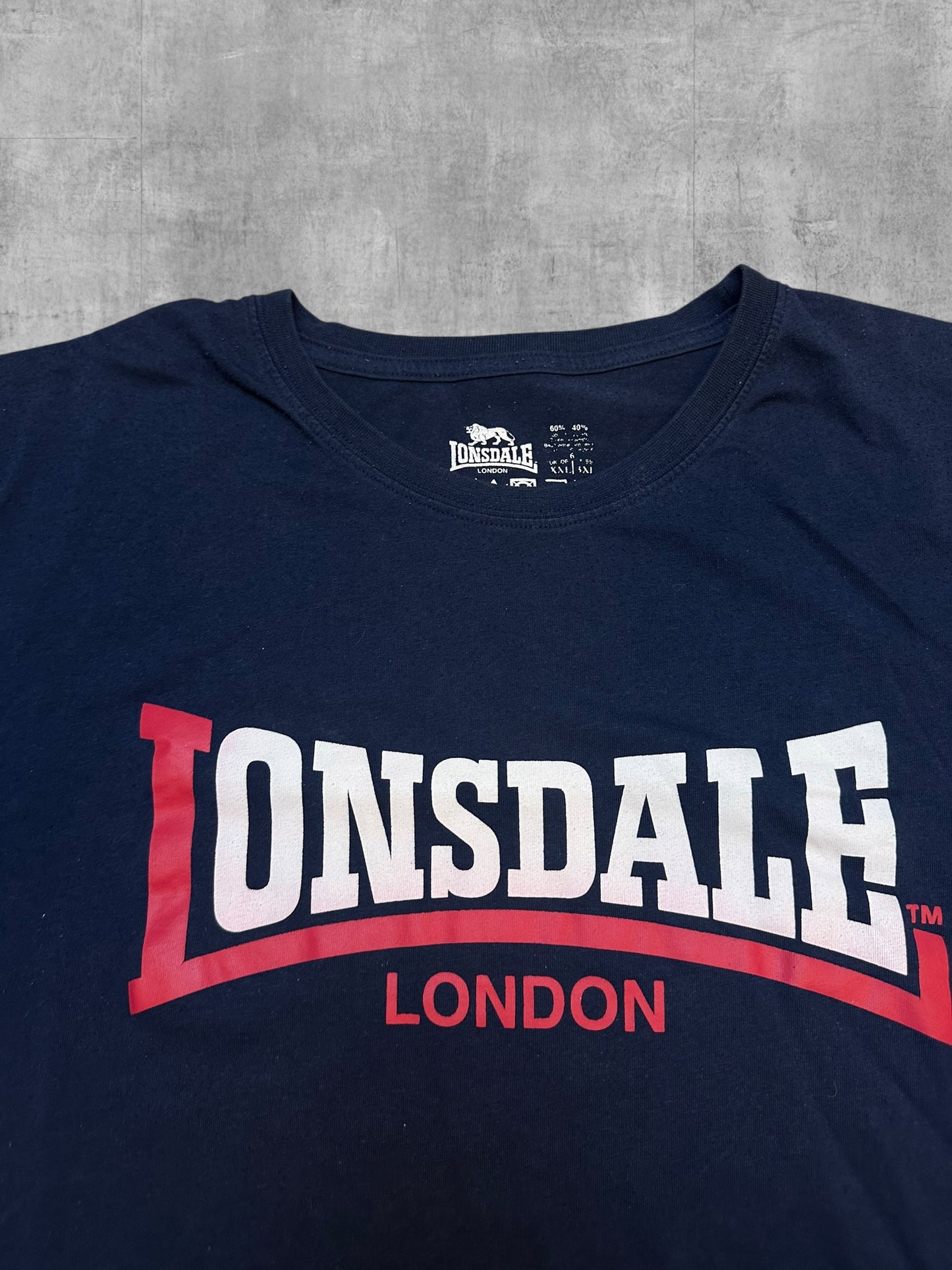 Lonsdale London T-Shirt Navy Blau XXL