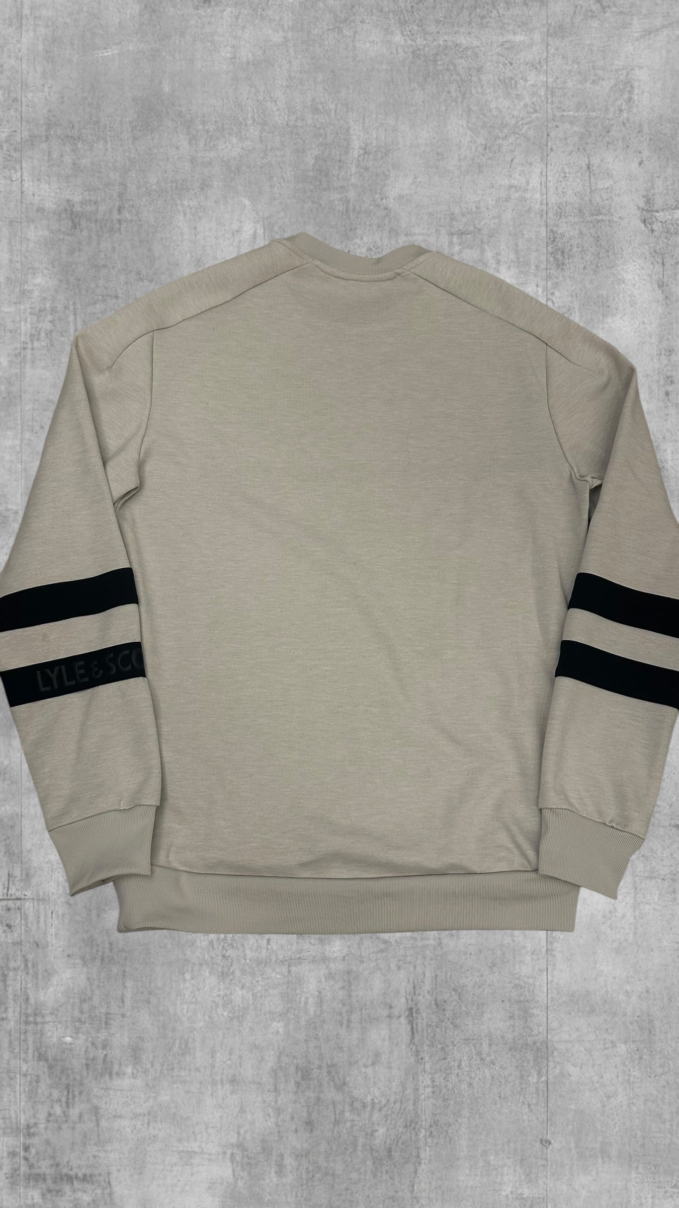 Lyle & Scott Sweatshirt Creme Weiß L