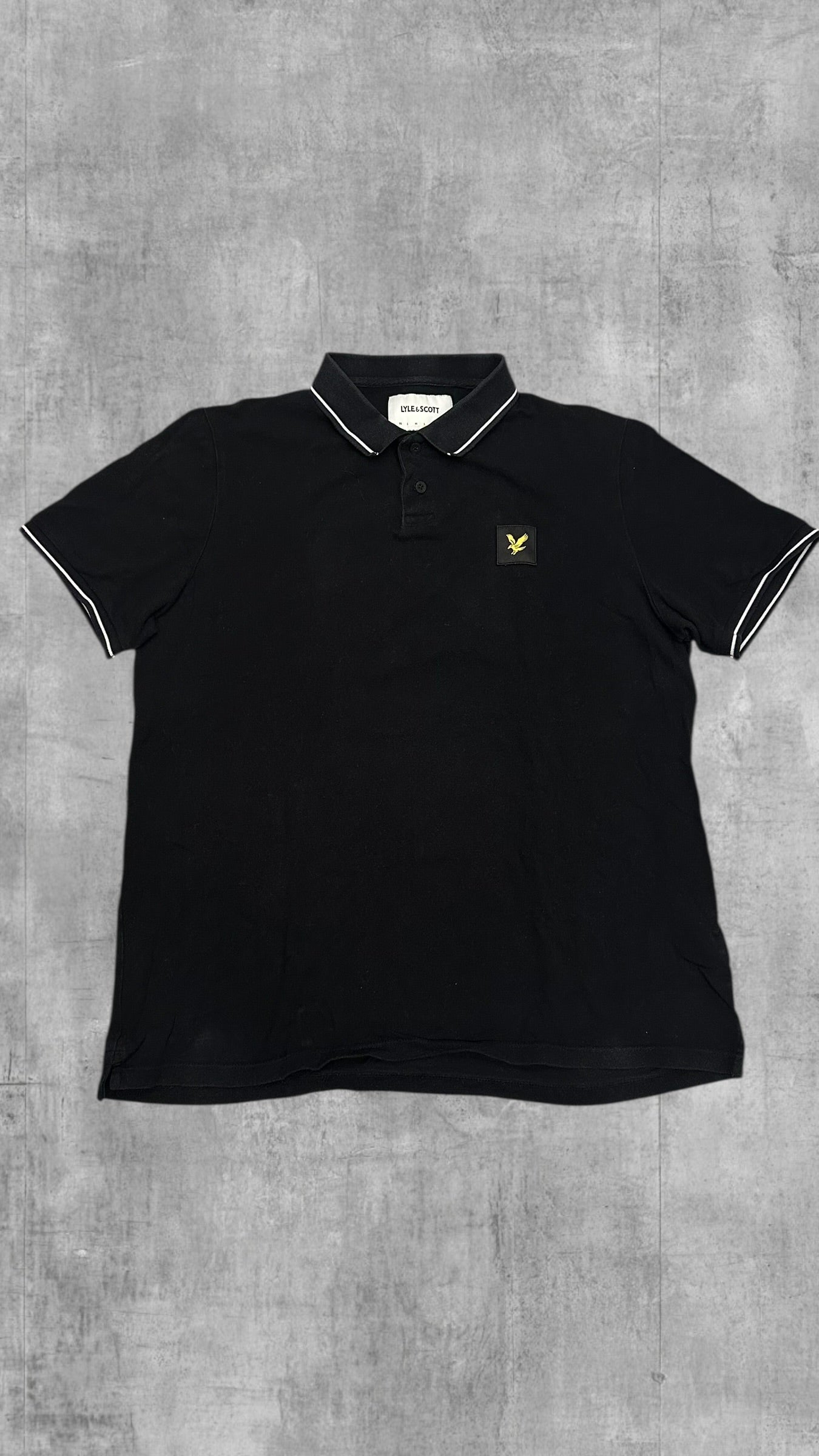 Lyle & Scott Polo Shirt Schwarz L