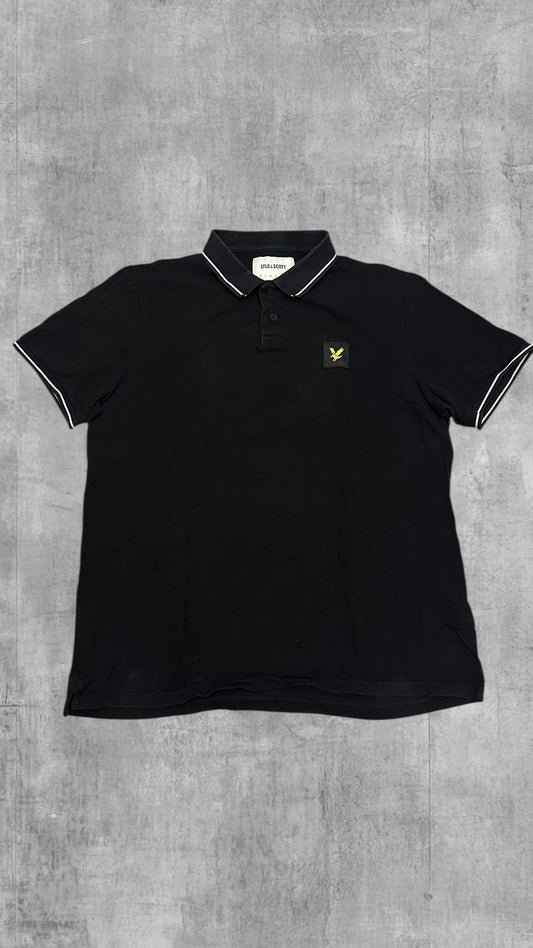 Lyle & Scott Polo Shirt Schwarz L