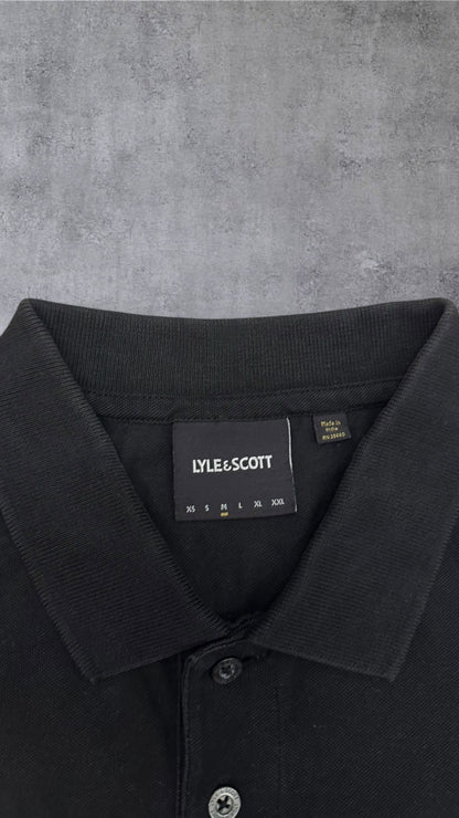 Lyle & Scott Polo Shirt Schwarz M