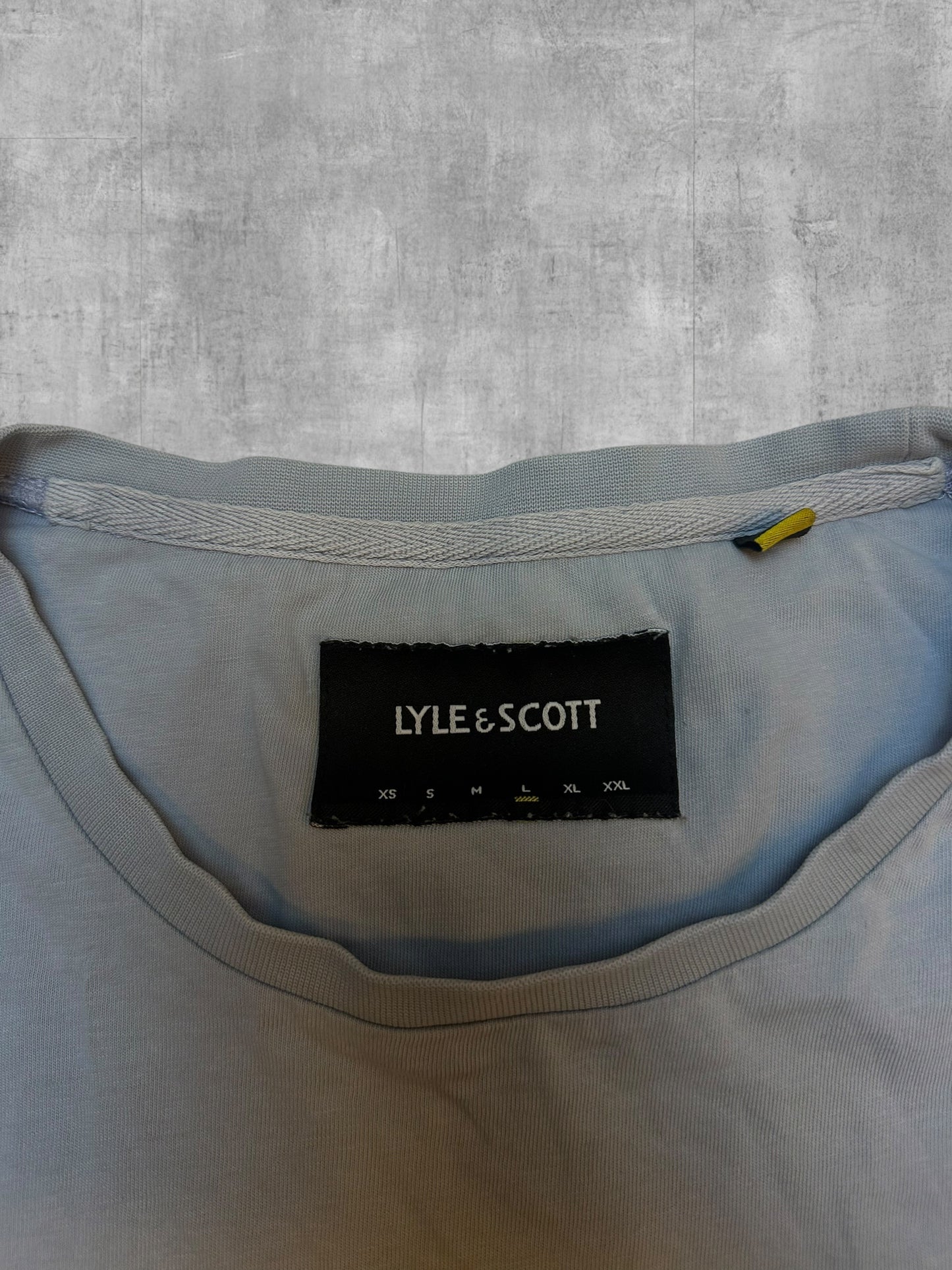 Lyle & Scott T-shirt Türkis L