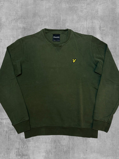 Lyle & Scott Sweatshirt Olivgrün S