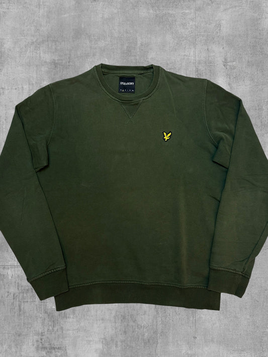 Lyle & Scott Sweatshirt Olivgrün S