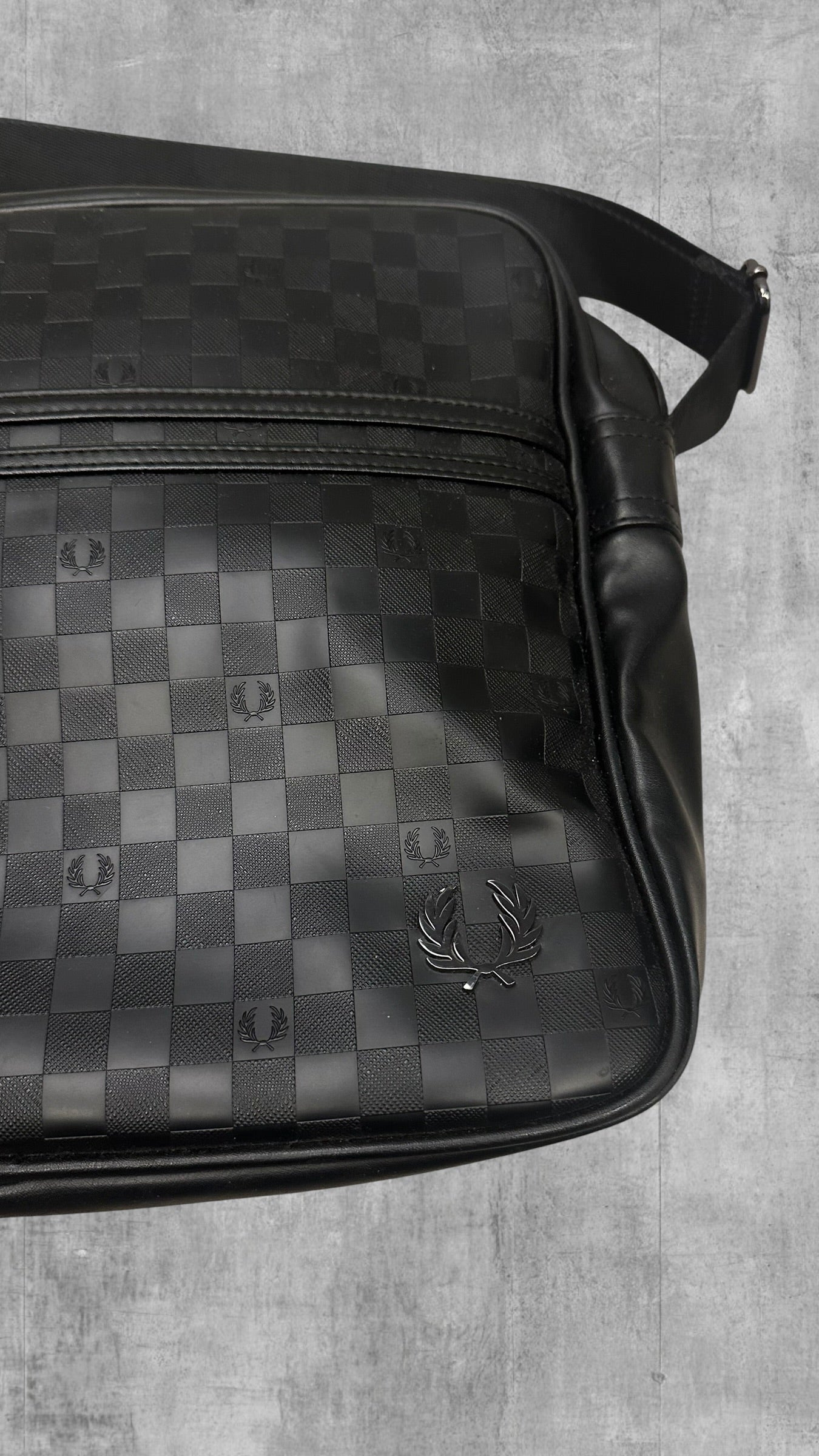 Fred Perry Umhängetasche Schwarz