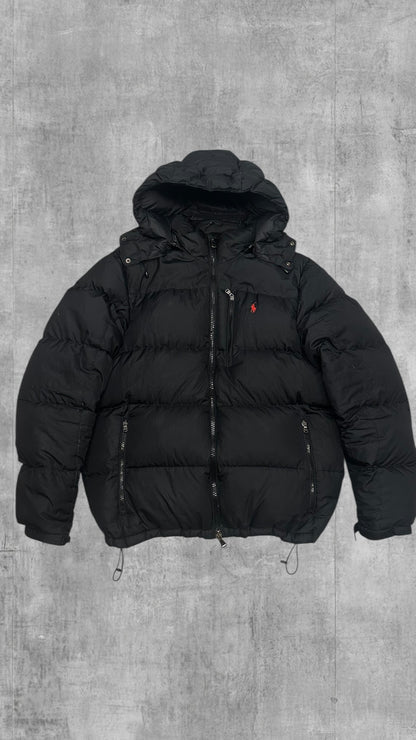 Polo Ralph Lauren Pufferjacke Winterjacke Daunenjacke Schwarz L