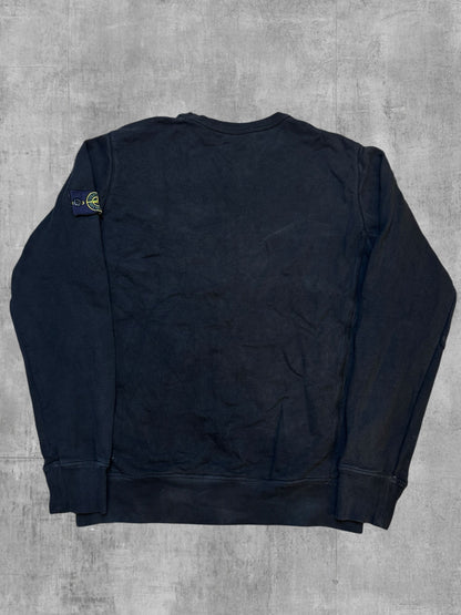 Stone Island Sudadera Negro Azul M