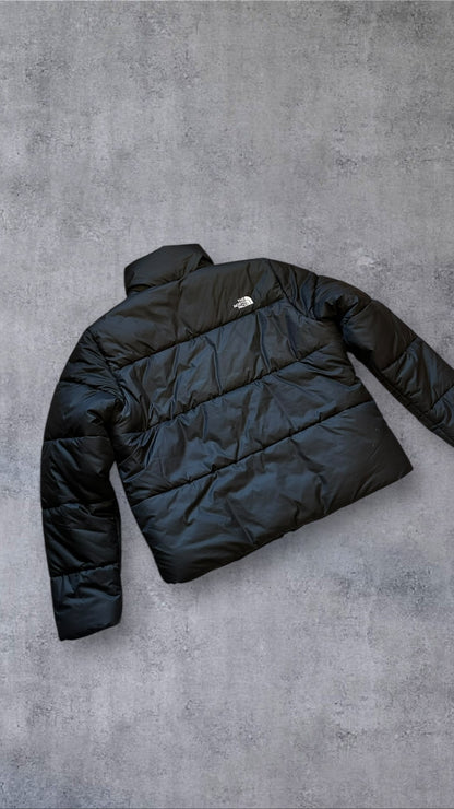 The North Face Pufferjacke Daunenjacke Schwarz L (Damen XL)