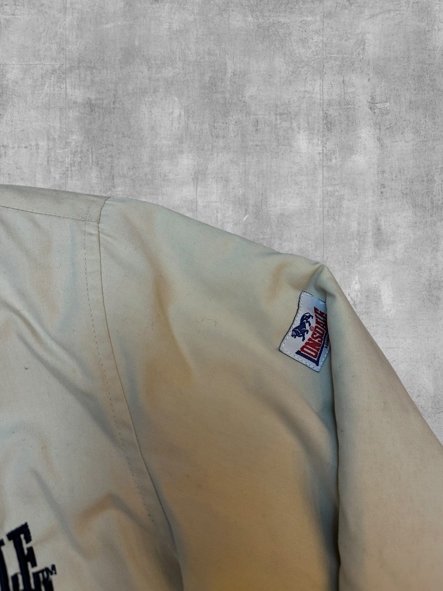 Lonsdale London Harrington Jacke Creme Weiß S