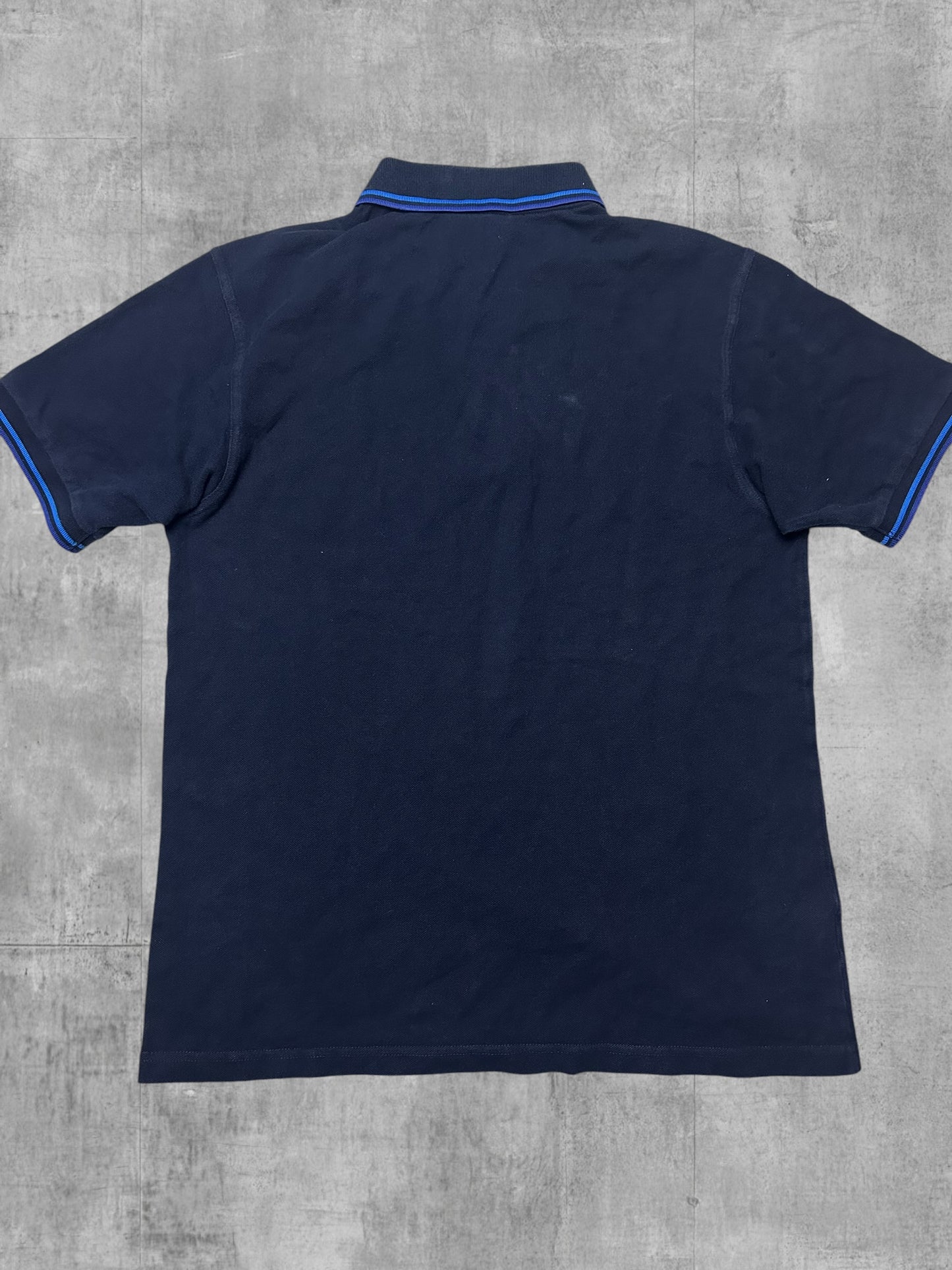 Fred Perry Polo Shirt Schwarz Blau M
