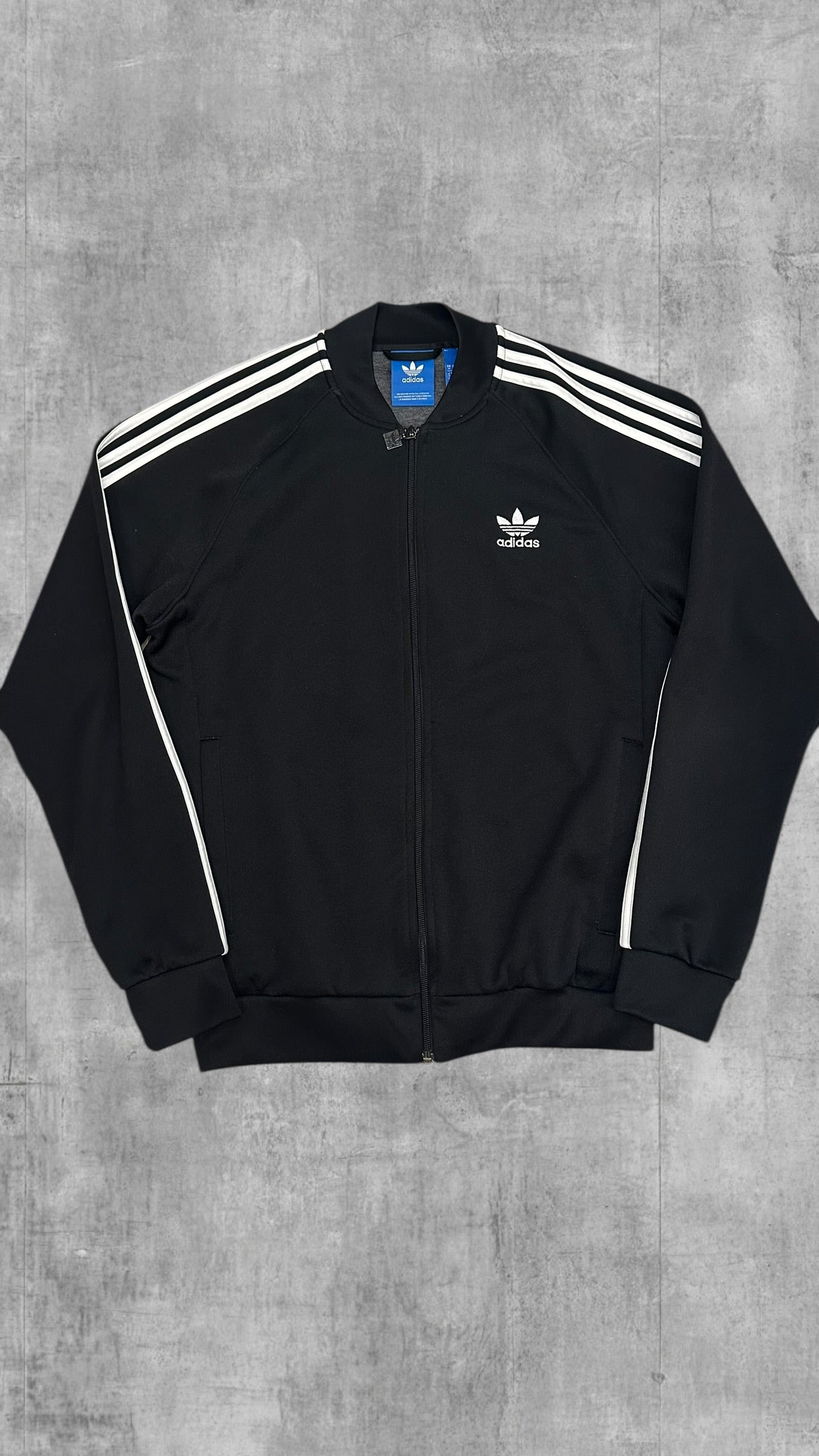 Adidas Firebird Vintage Trainingsjacke Schwarz M