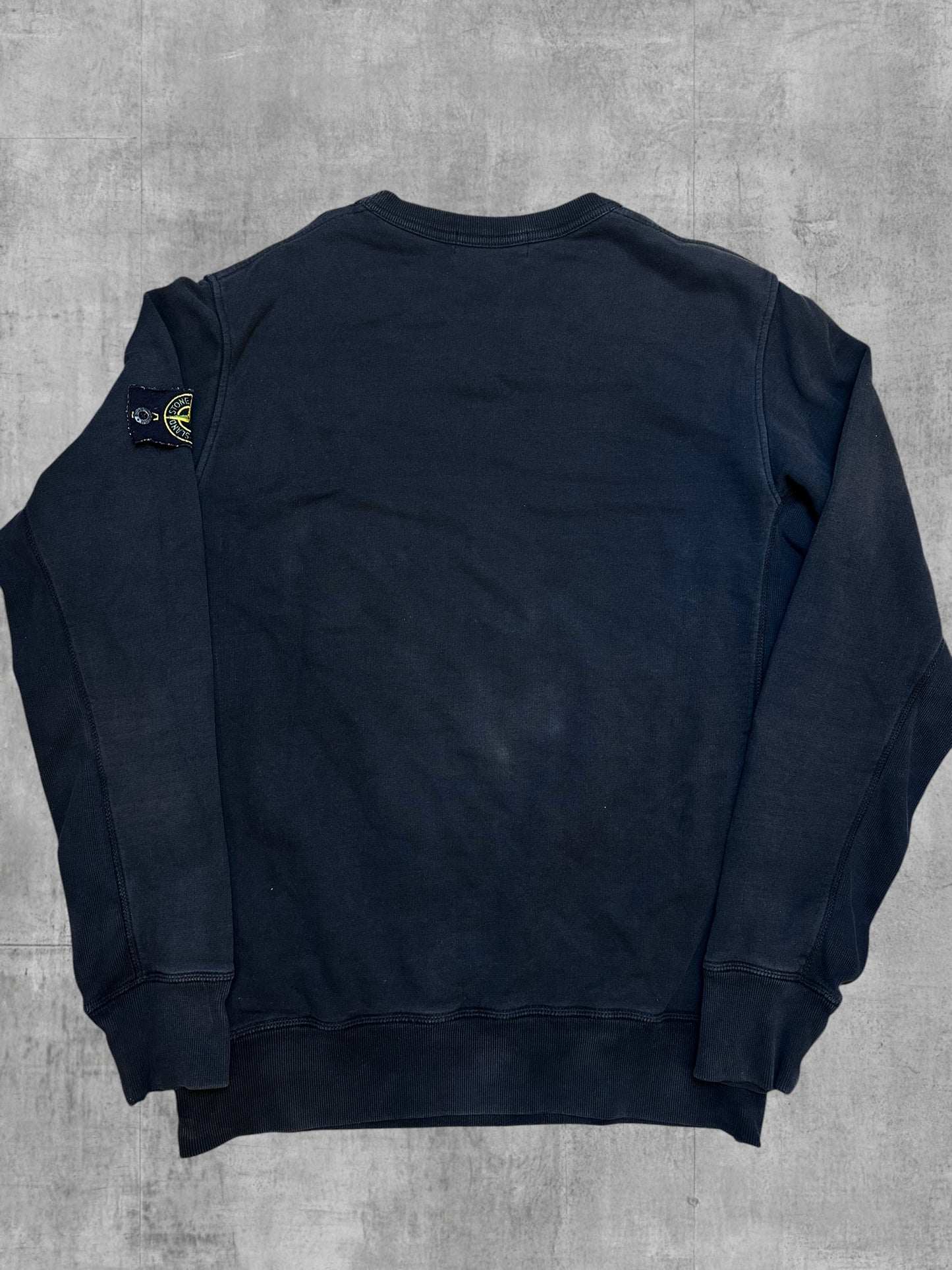 Stone Island Sweatshirt Schwarz Stone Washed L