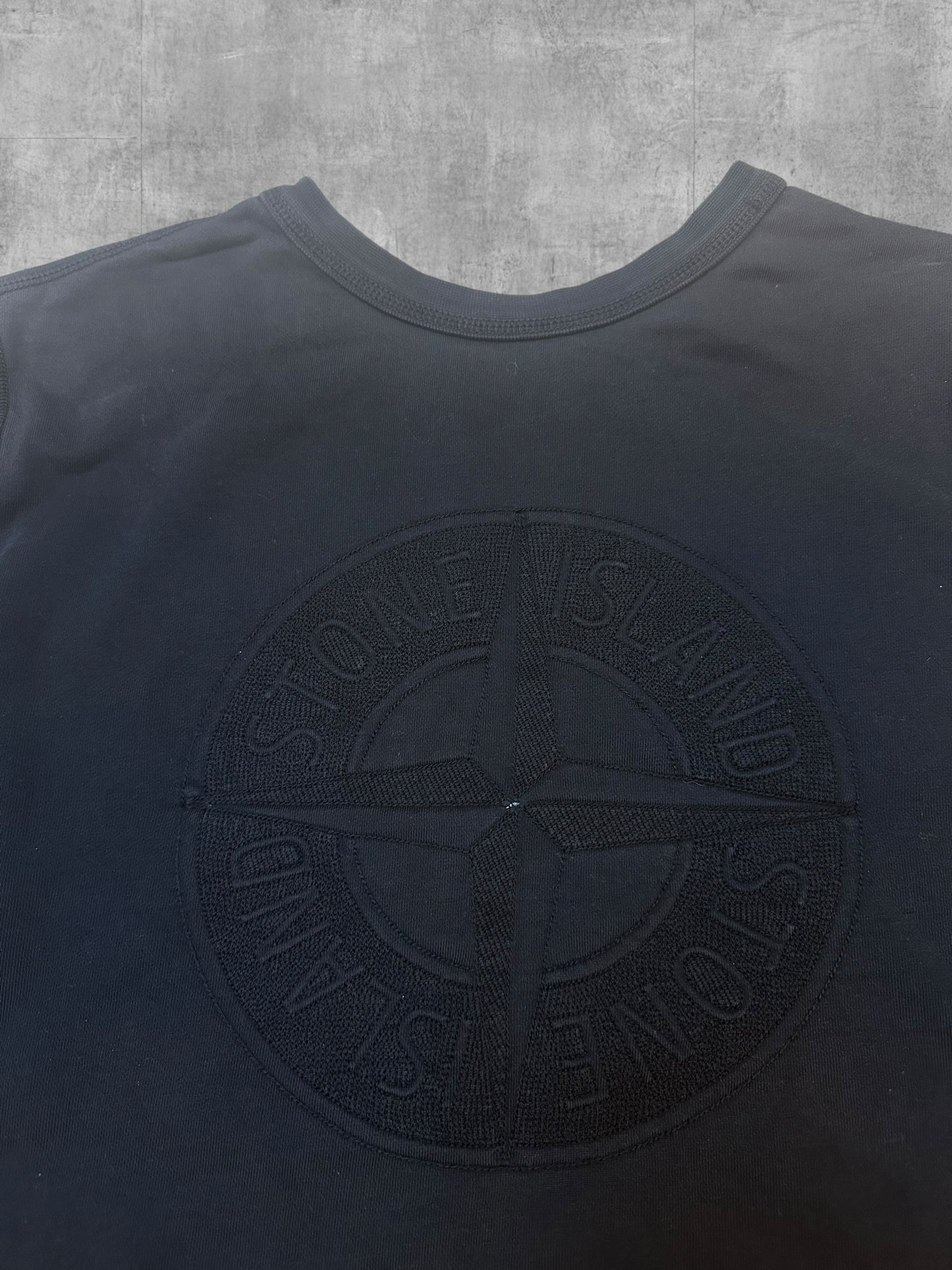 Stone Island Sweatshirt Backprint Schwarz L