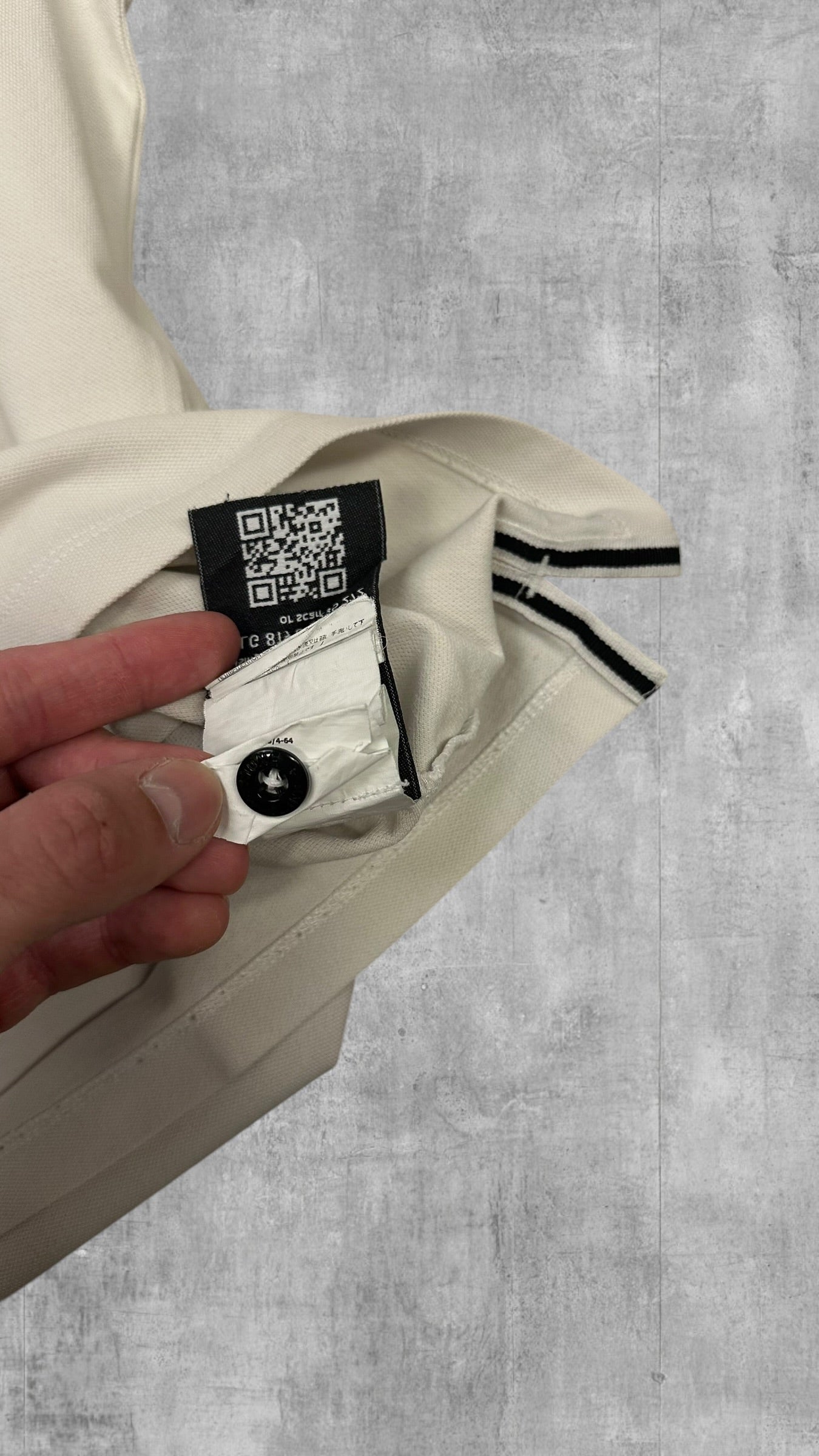 Stone Island Polo Shirt Weiß M Slim Fit
