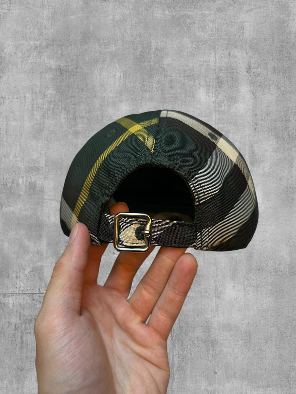 Burberry Cap Mütze Schwarzgrün Beige
