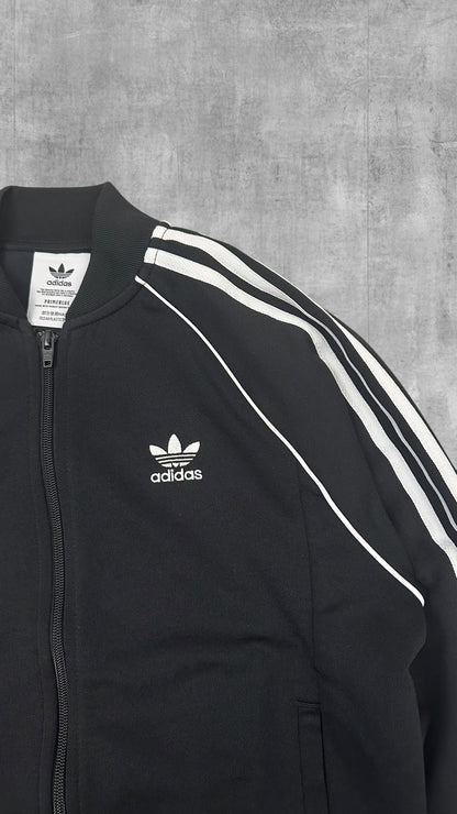 Adidas Firebird Trainingsjacke Schwarz Weiß S