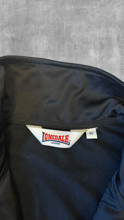 Lonsdale London Trainingsjacke Schwarz Weiß M