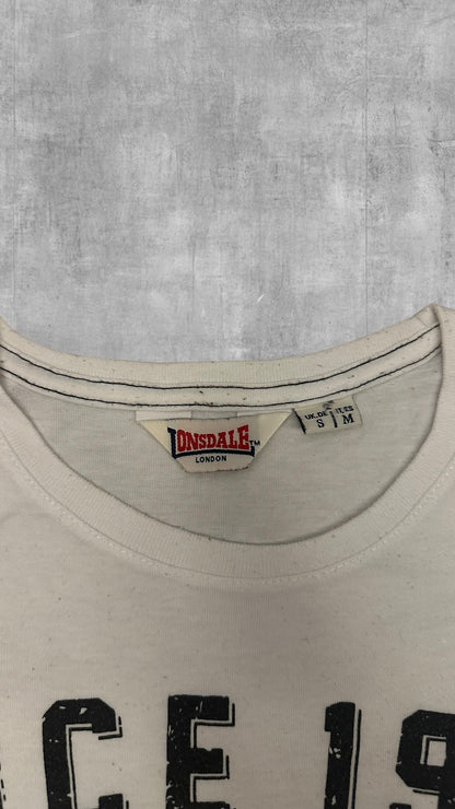 Vintage Lonsdale London T-Shirt weiß S