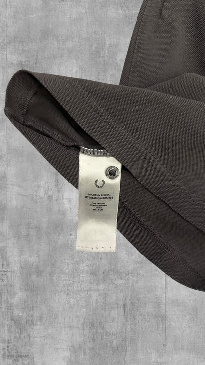 Fred Perry Polo Shirt Grau M