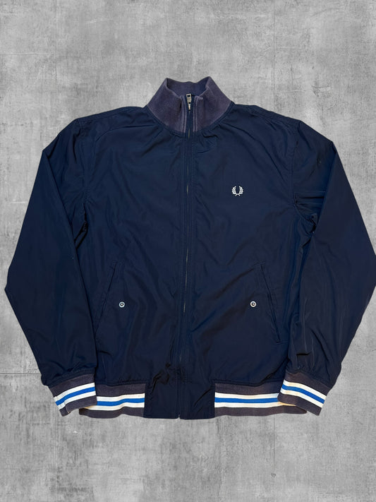 Fred Perry Bomberjacke Navy Blau  S