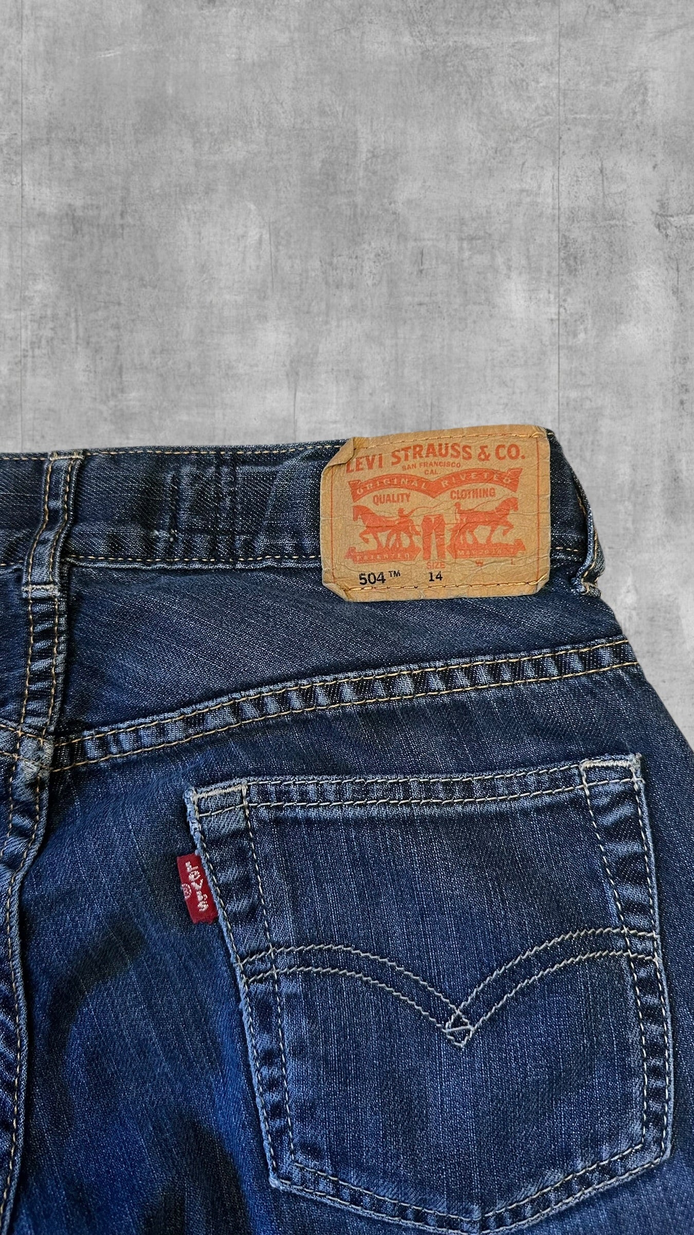 Levi’s 504 Regular Fit Jeans 14