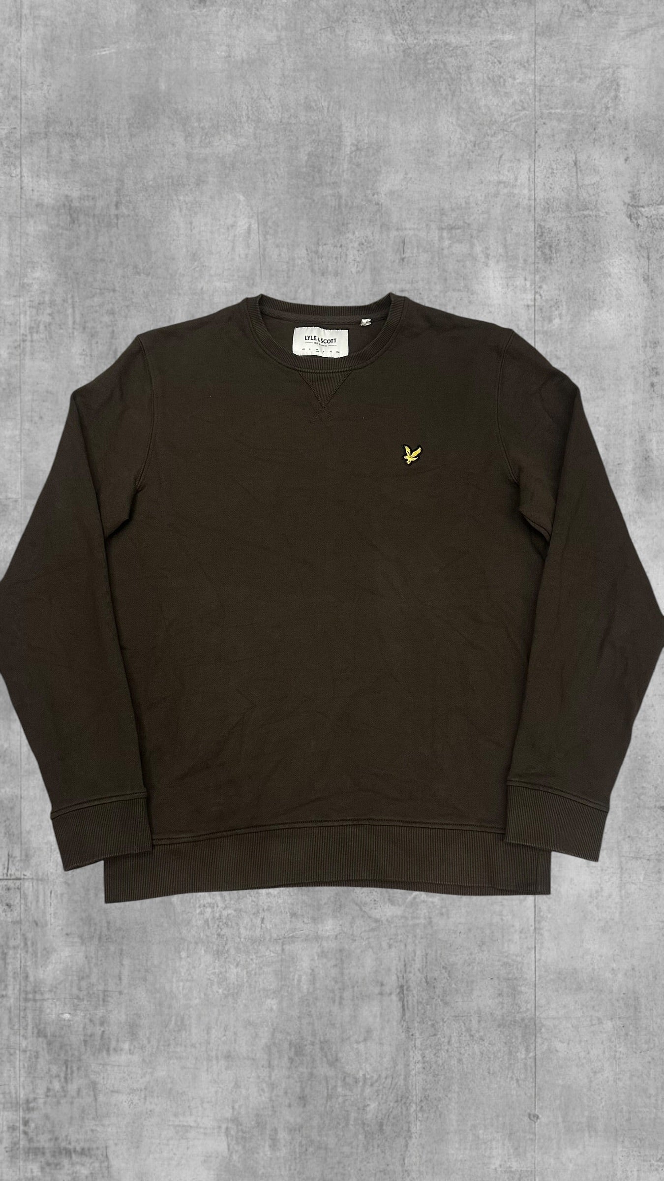 Lyle & Scott Sweatshirt Olivgrün M