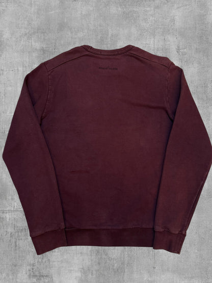 Stone Island Sweat-shirt Bordeaux S
