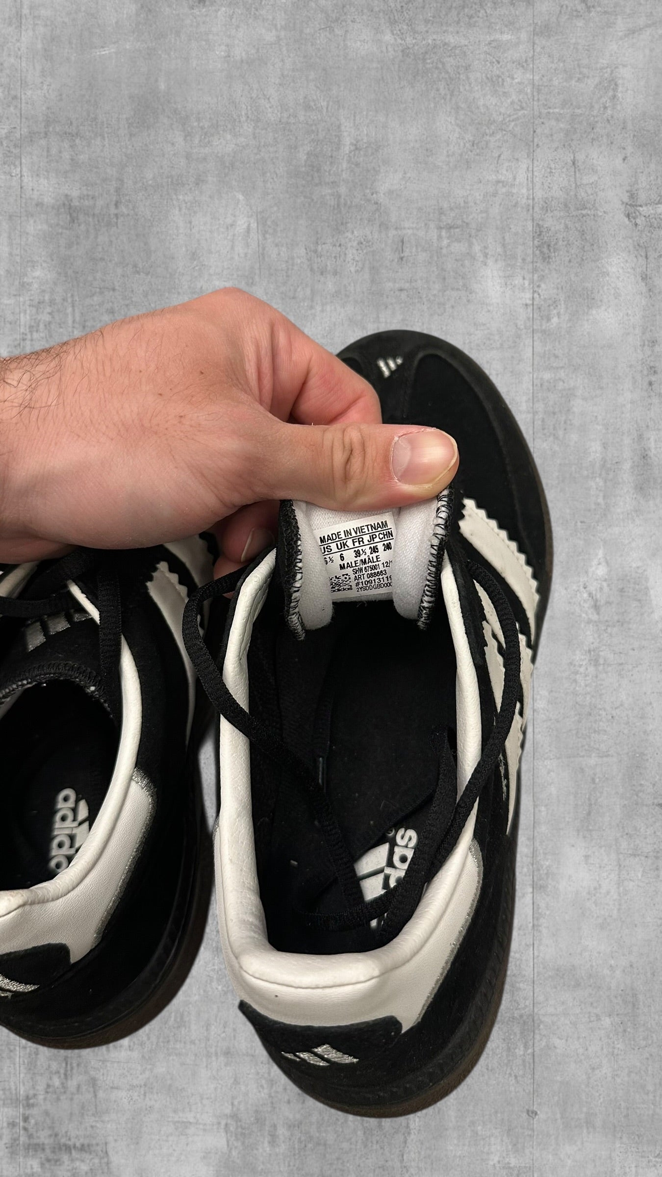 Adidas Spezial Schwarz Weiß EU 39,5