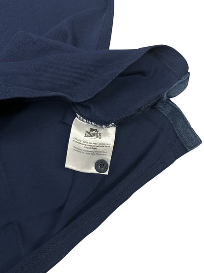 Lonsdale London Polo Shirt Navy Blau Weiß Rot L