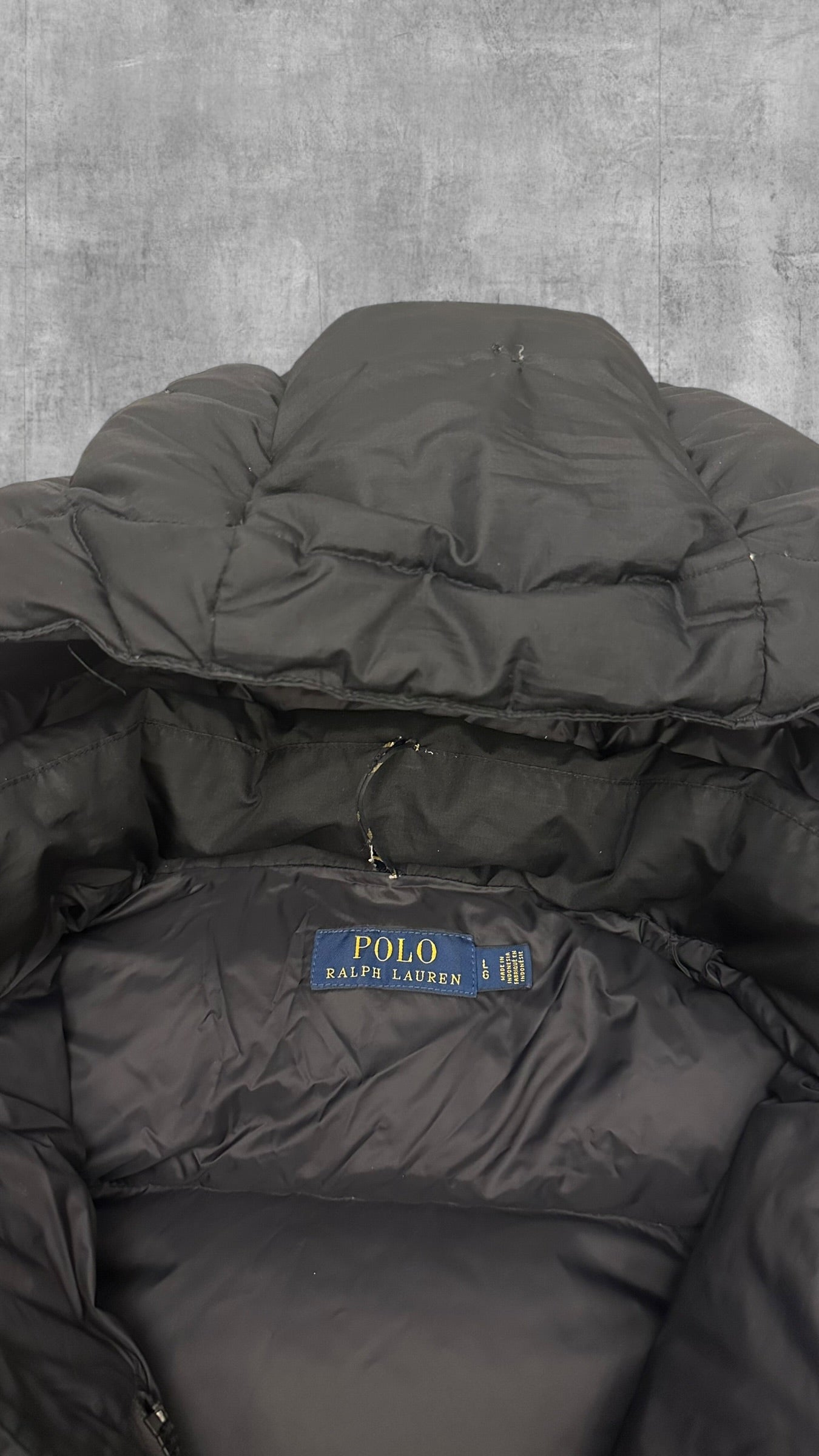 Polo Ralph Lauren Pufferjacke Winterjacke Daunenjacke Schwarz L