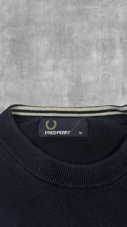 Fred Perry Sweatshirt Schwarzblau M