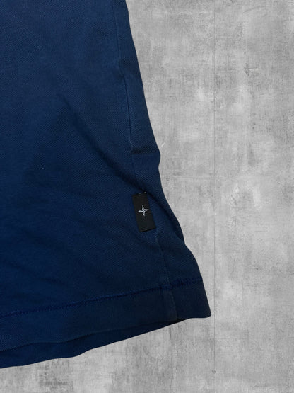 Stone Island Polo Shirt Navy Blau M