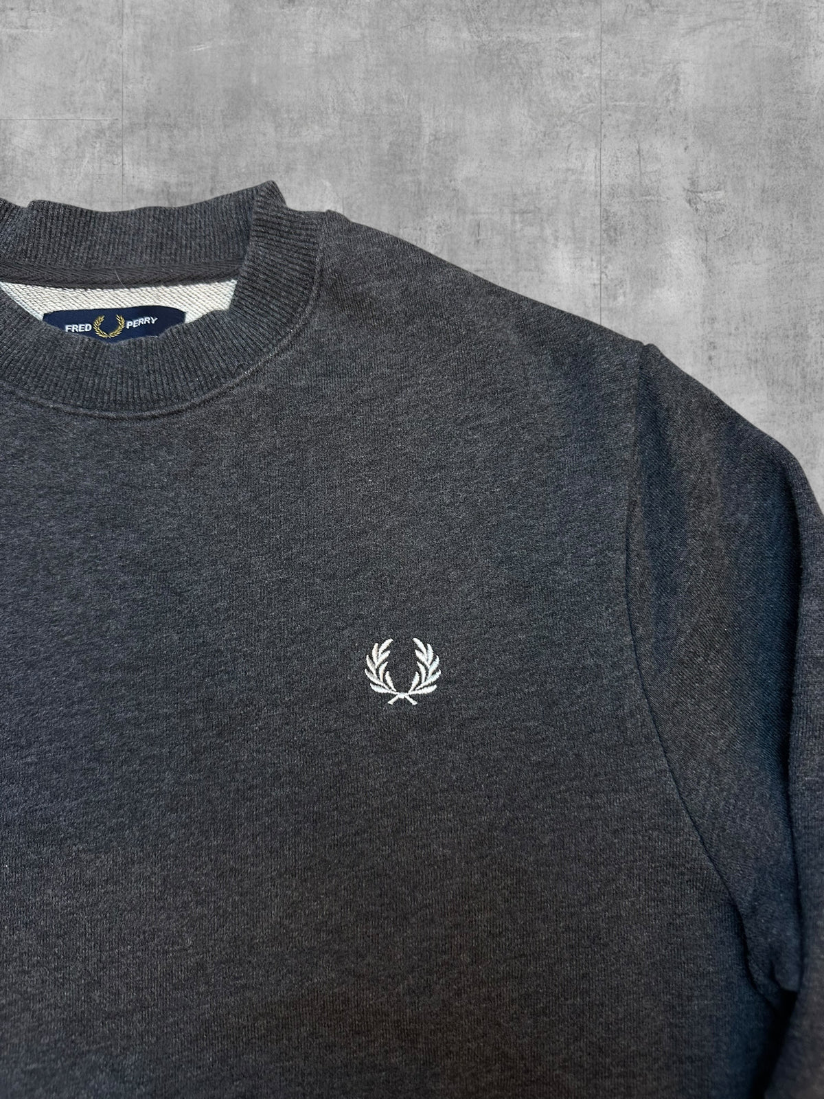 Fred Perry Sweatshirt Dunkelgrau S