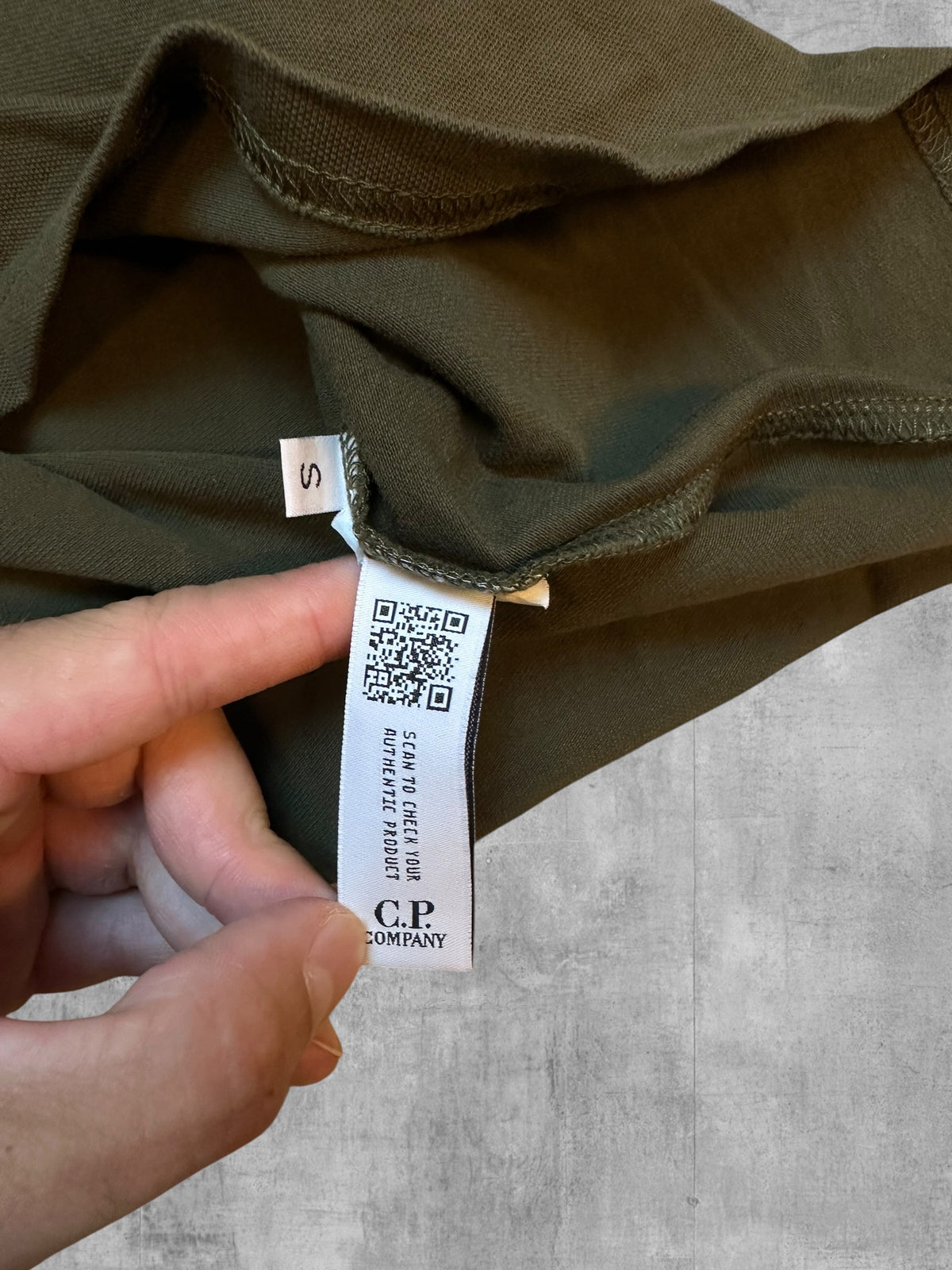 C.P. Company Polo Shirt Khaki S