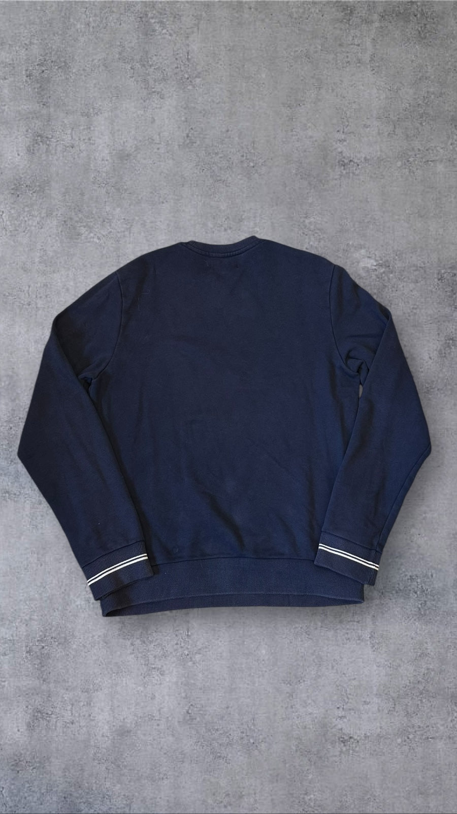 Fred Perry Sweatshirt Navy Blau M