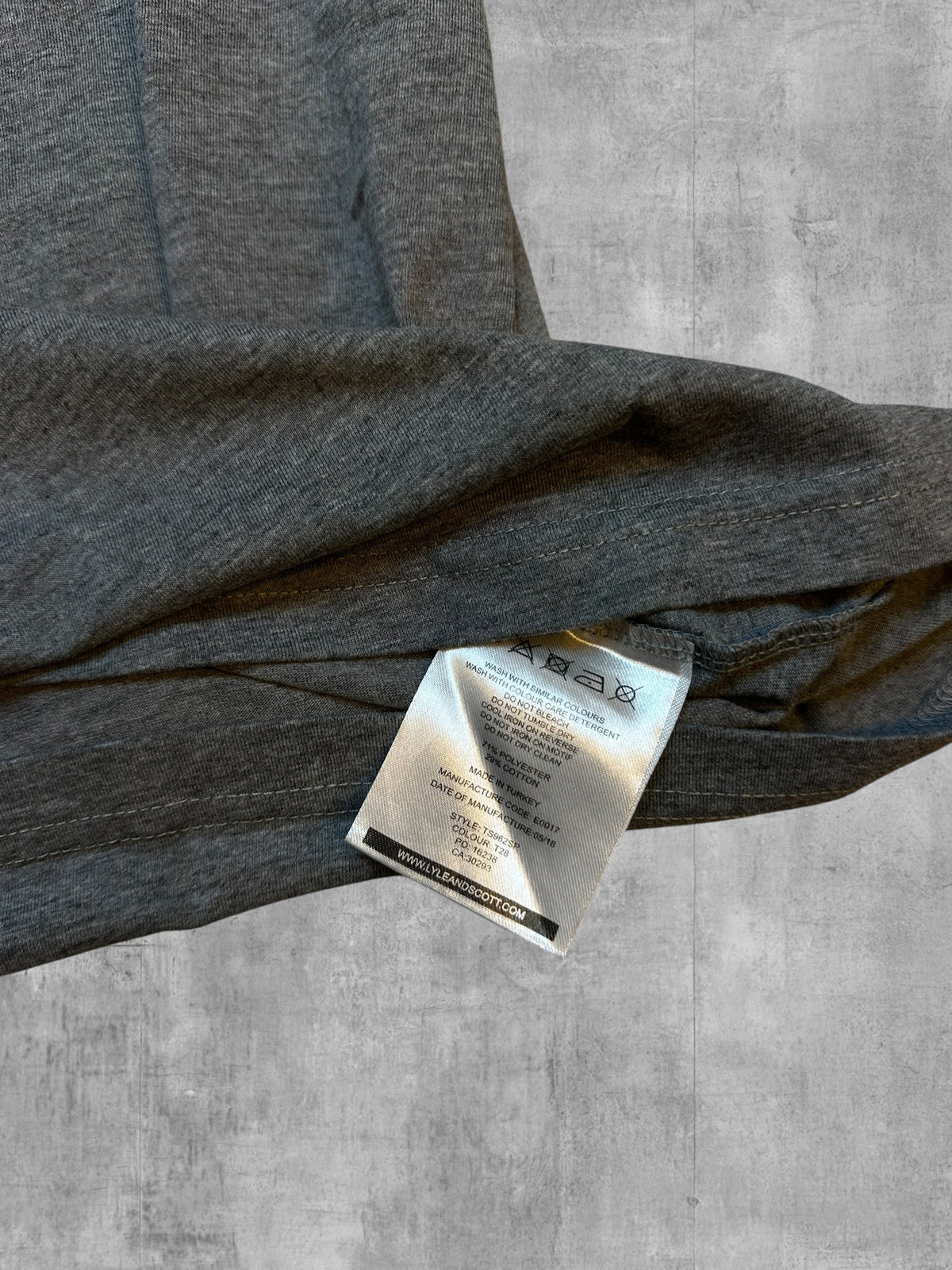 Lyle & Scott T-shirt Grau L