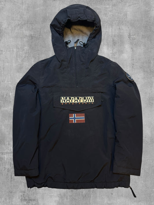 Napapijri Lined Windbreaker Jacket Black S