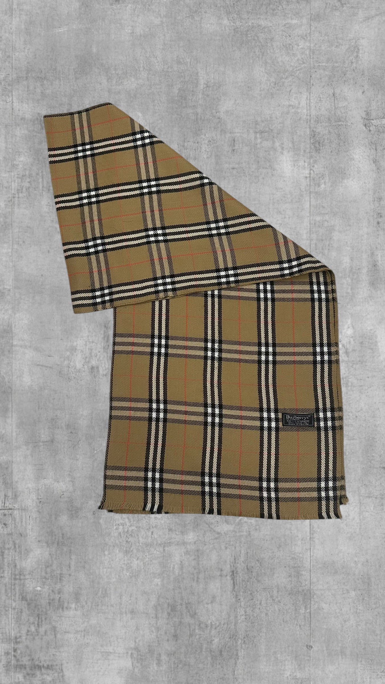 Burberry Schal Braun