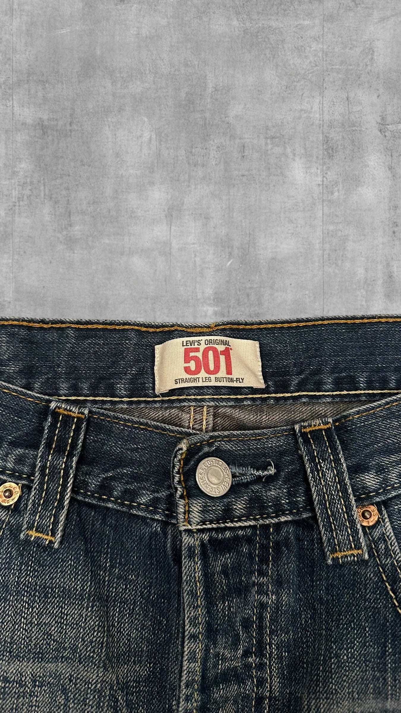 Levi’s 501 Jeans washed W32 L33