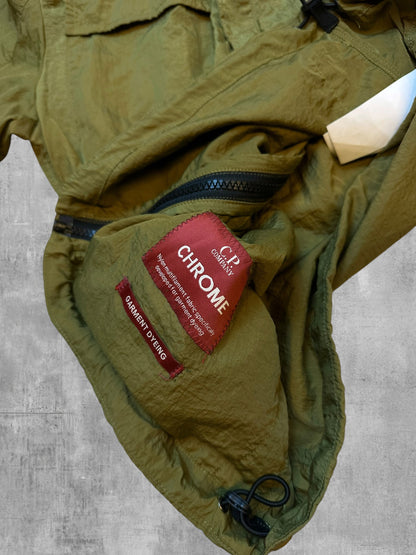 C.P. Company Goggle Windbreaker Jacke Khaki Grün M