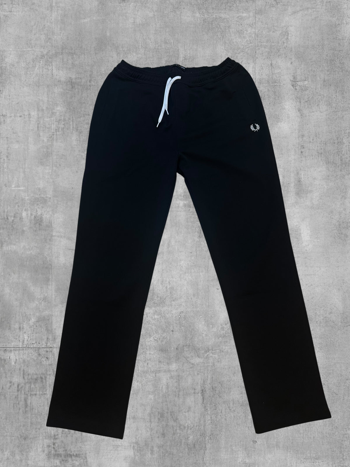 Fred Perry Jogginghose Trainingshose Schwarz L