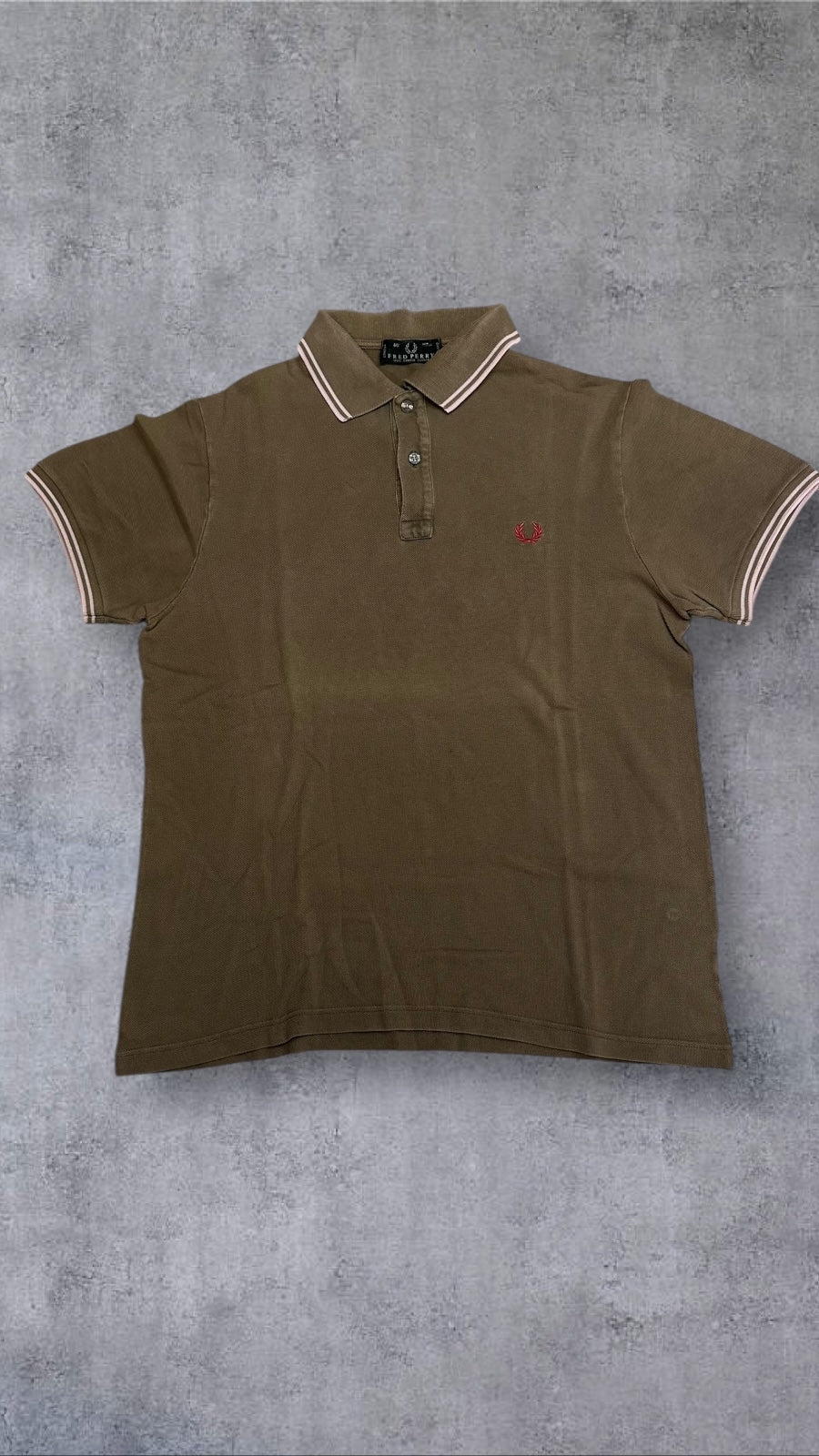 Fred Perry Polo Shirt Braun L