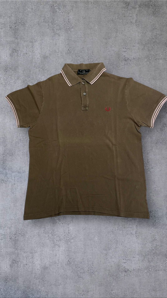 Fred Perry Polo Shirt Braun L