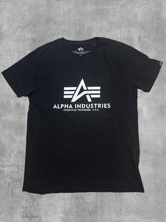 Alpha Industries T-Shirt Schwarz S