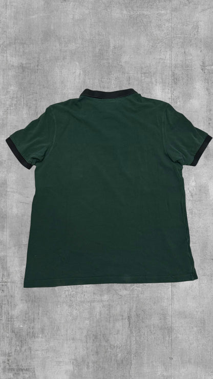Fred Perry Polo Shirt Dunkelgrün Schwarz XL