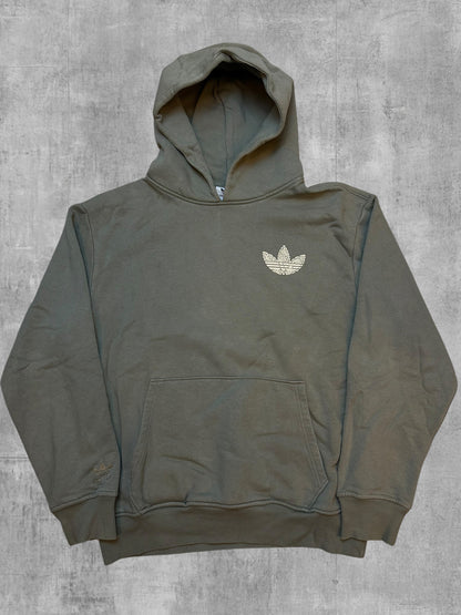 Adidas Backprint Hoodie Khaki M