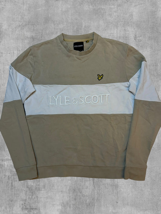 Lyle & Scott Sweatshirt Beige Weiß XS