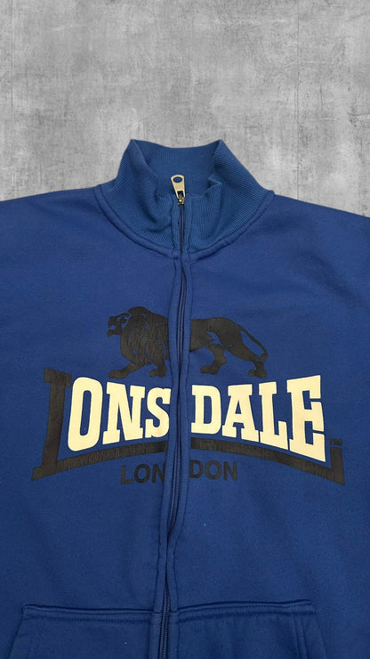 Lonsdale London Trainingsjacke Baumwolle Blau M