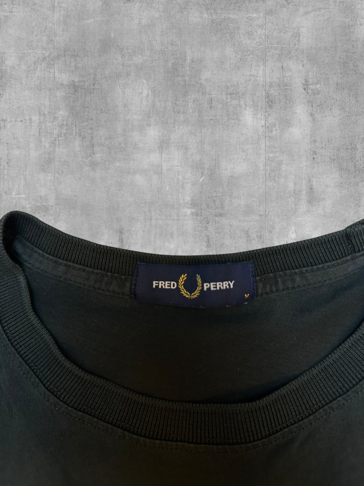 Fred Perry T-shirt Dunkelgrün M